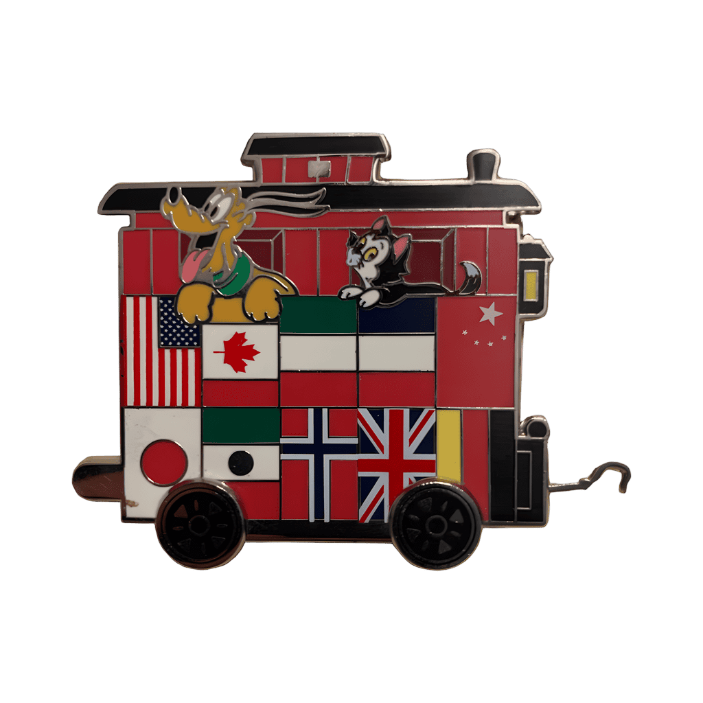 World Showcase Caboose CHASER Disney pin