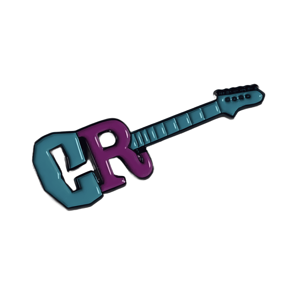 Camp Rock Guitar Disney pin