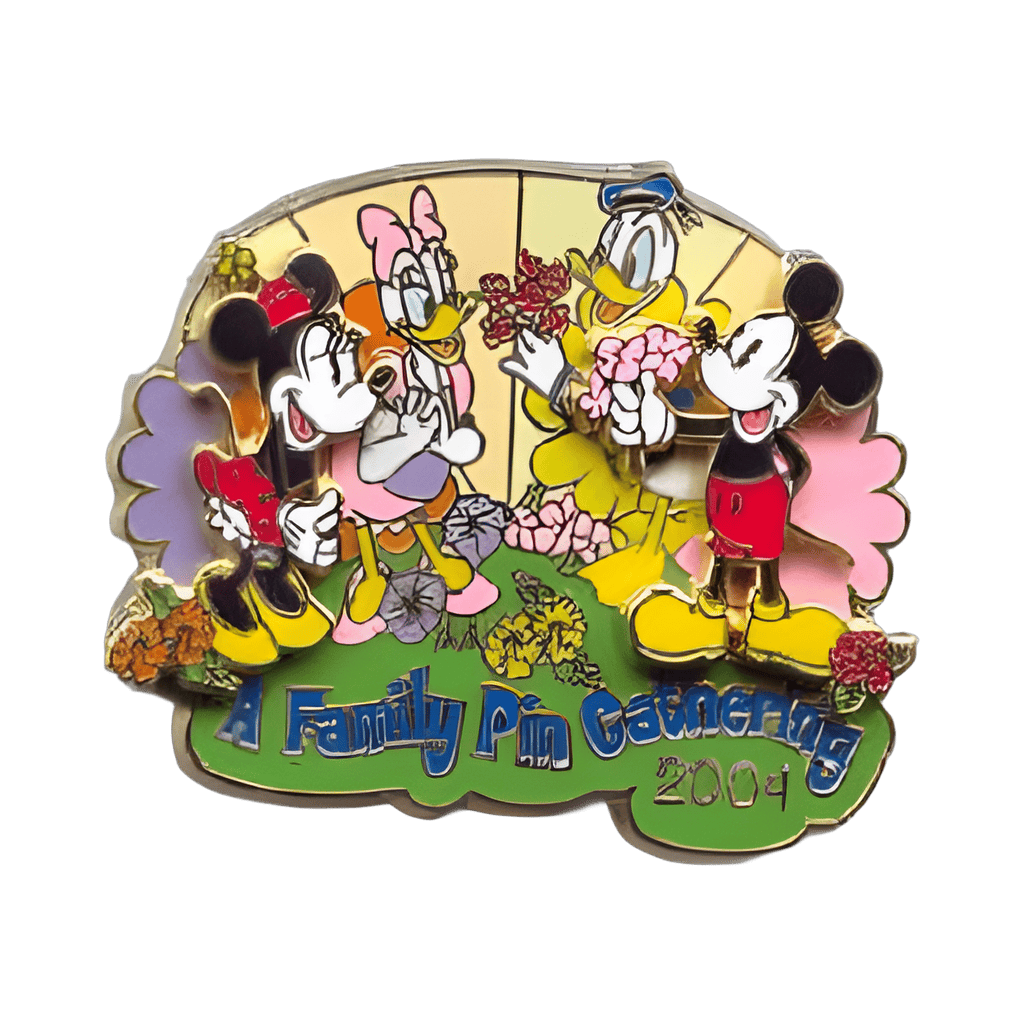 Mickey, Minnie, Donald and Daisy Disney pin