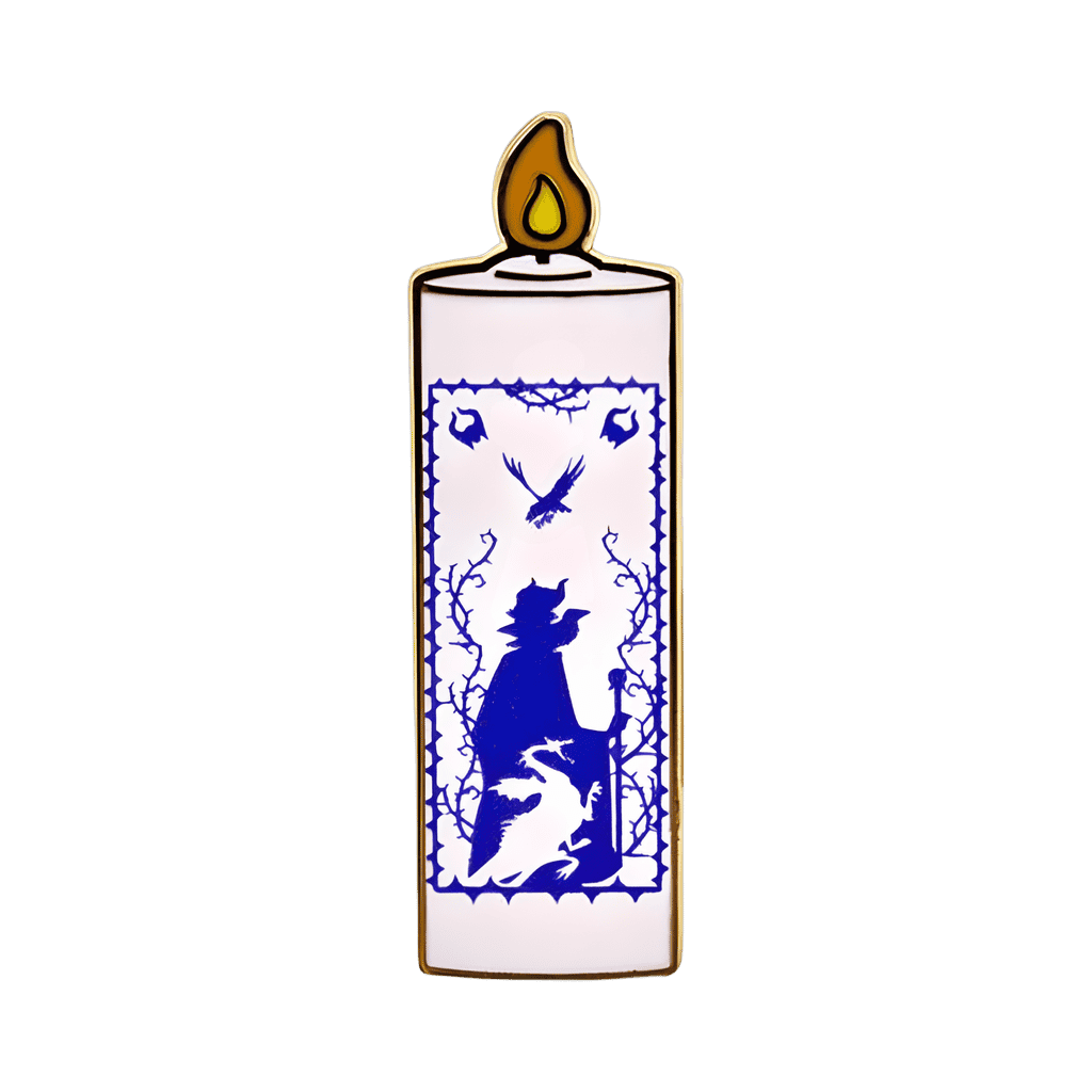 Maleficent Candle Disney pin