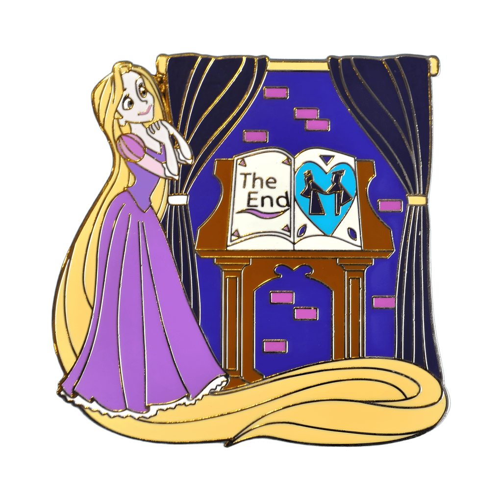 Rapunzel at Sleeping Beauty Castle Walkthrough Disney pin