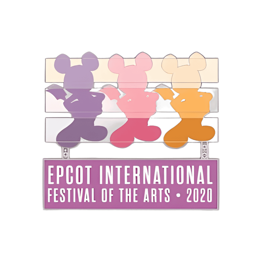 Mickey Color Silhouettes Disney pin