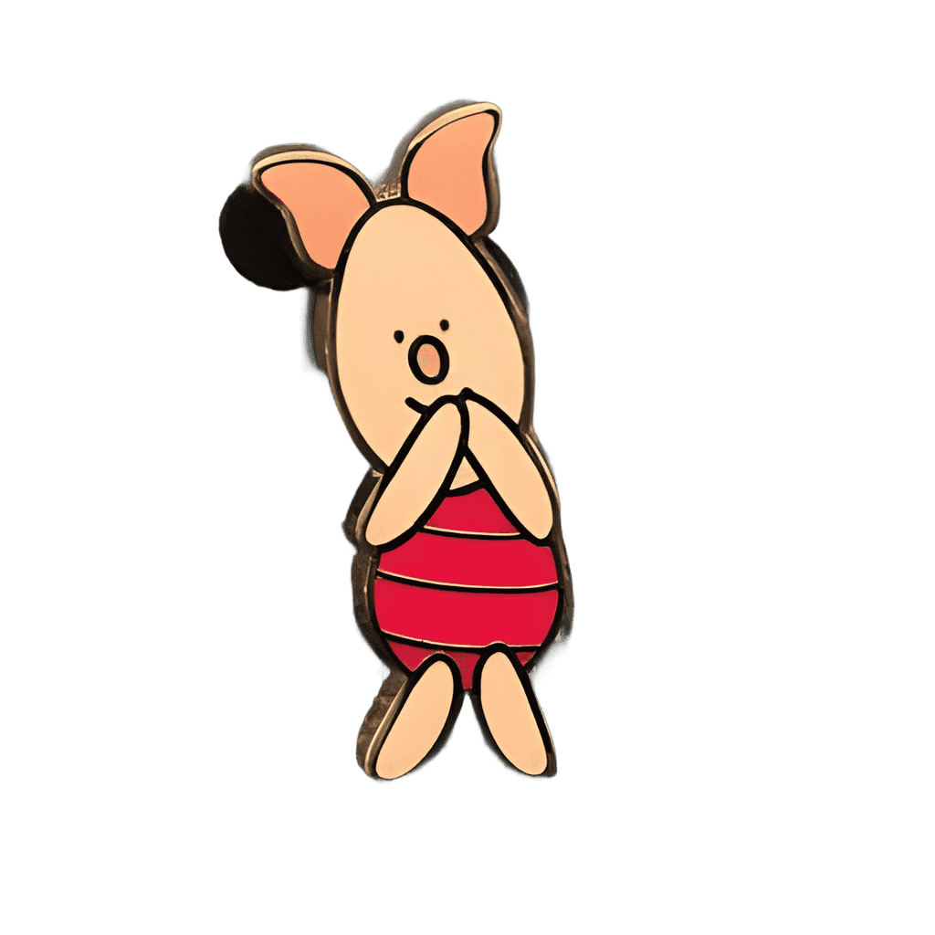 Flexible Piglet Disney pin
