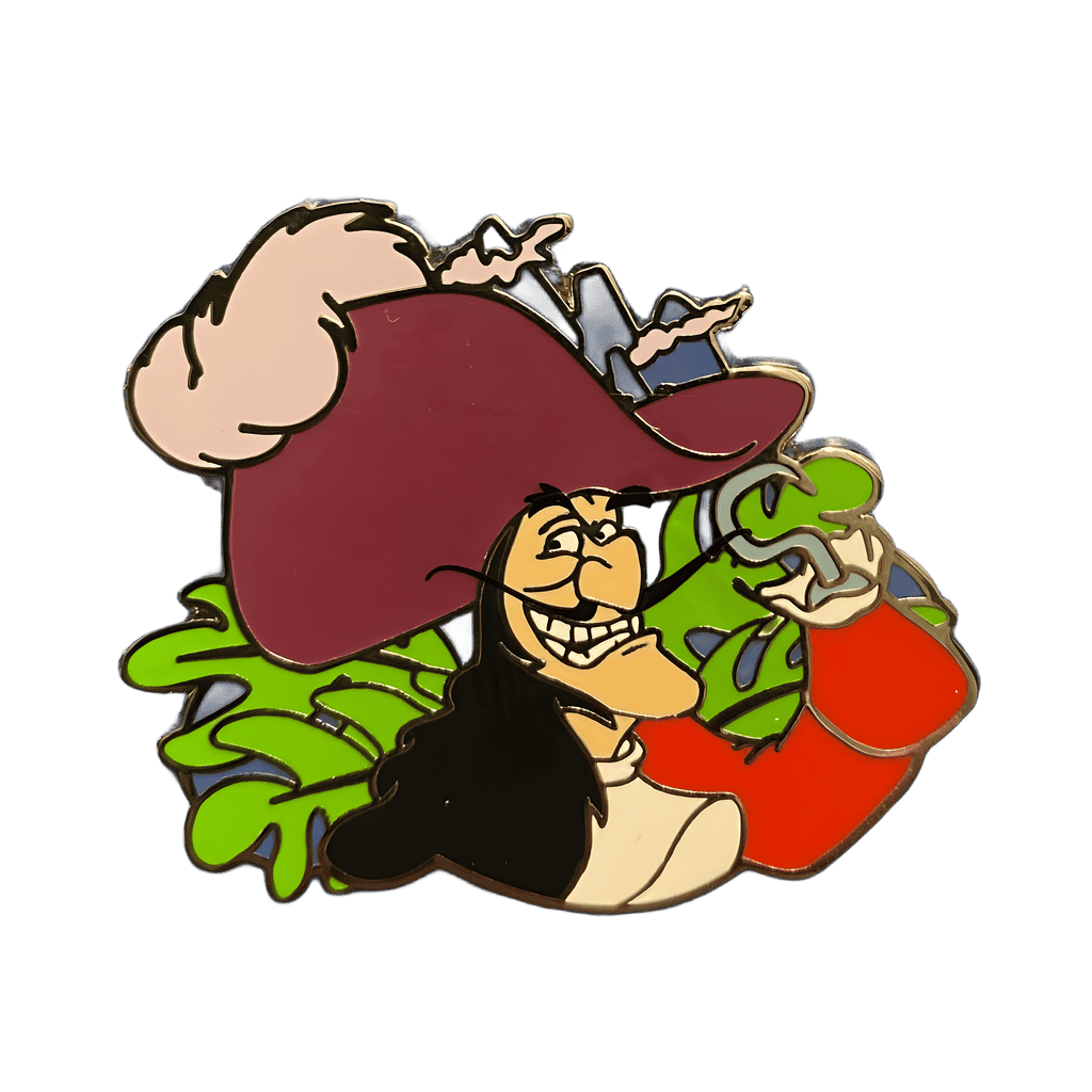 Captain Hook Disney pin
