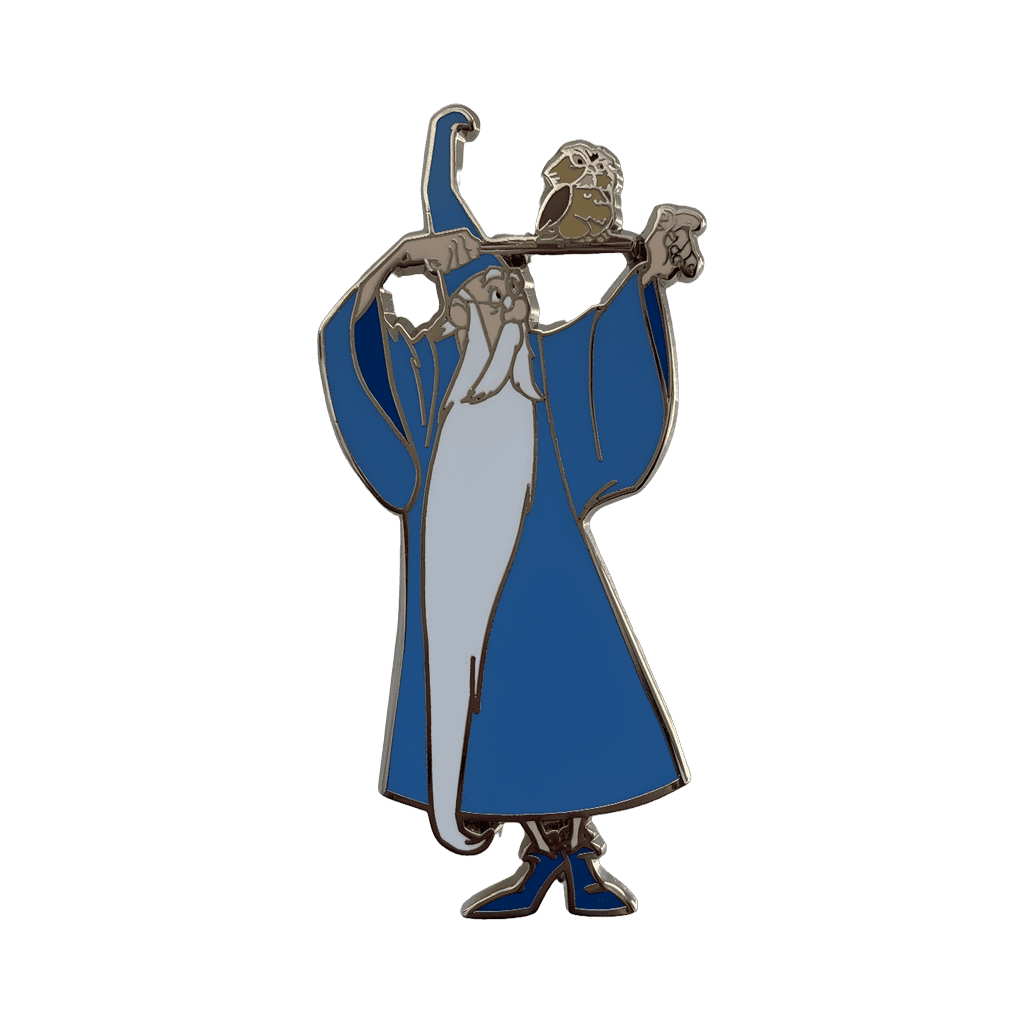 Merlin and Archimedes Disney pin