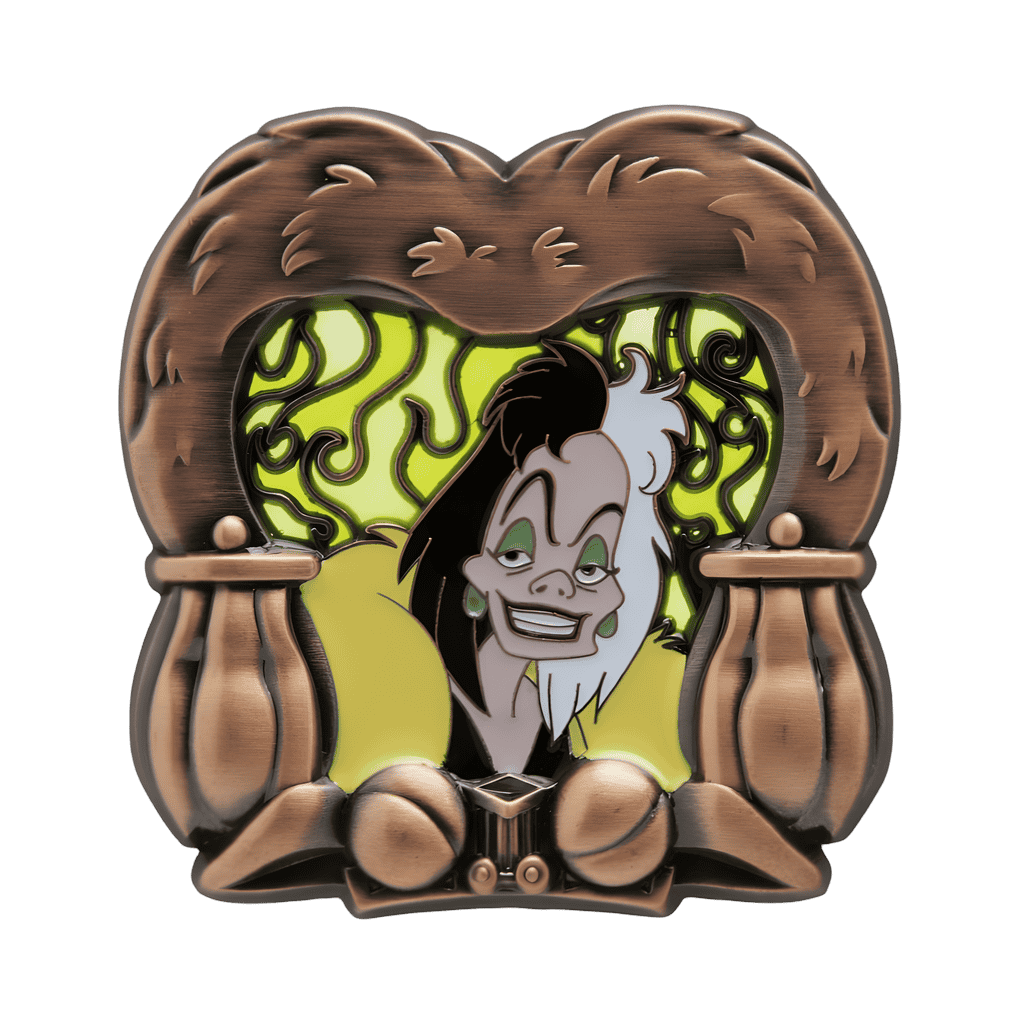Cruella de Vil Disney pin