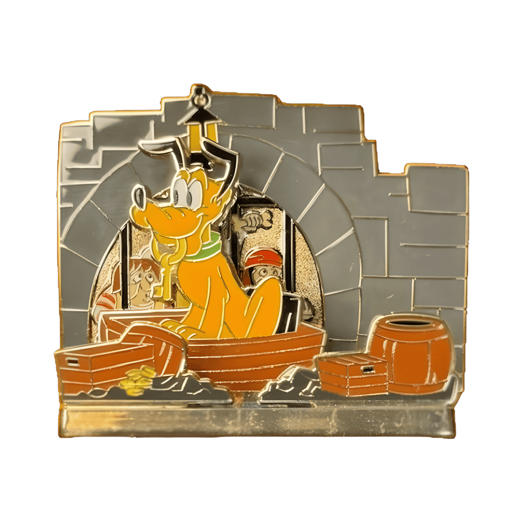 Boxed Attraction Vehicle Dioramas — Pirates of the Caribbean Disney pin