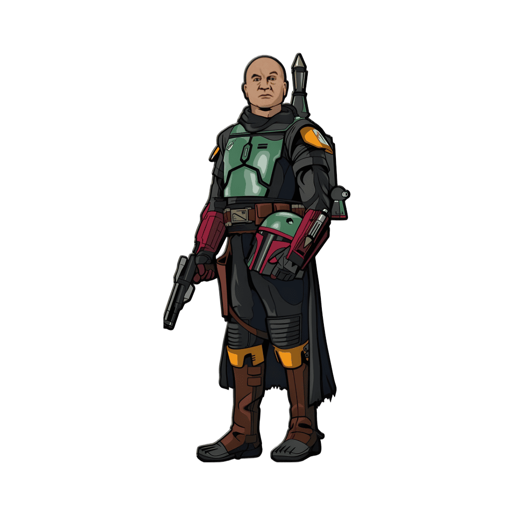 Boba Fett #861 - Helmet Off Disney pin