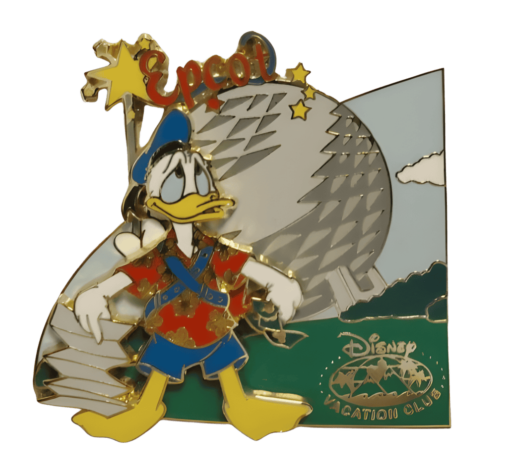 Donald Duck at EPCOT Disney pin