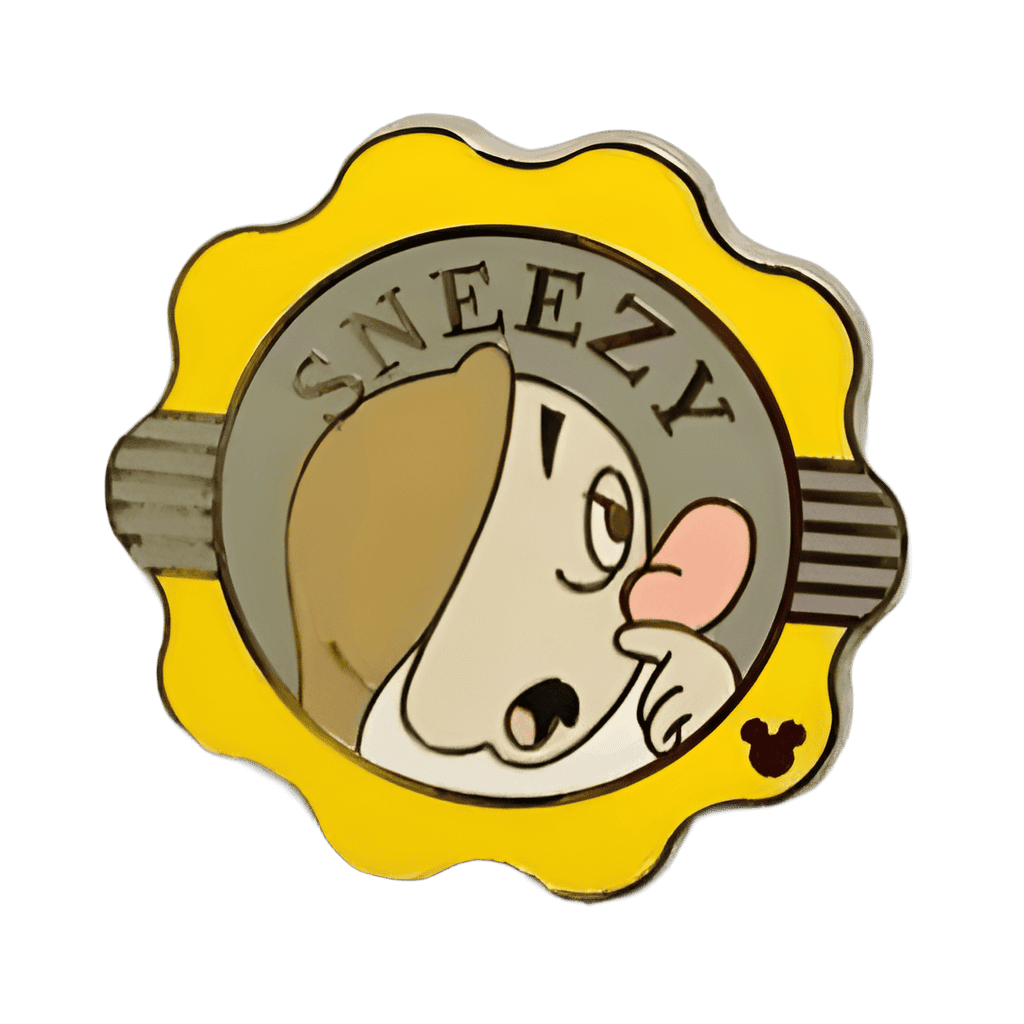 Sneezy Disney pin