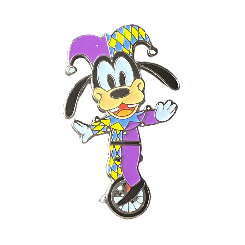 Circus Performers Booster Set - Jester Goofy Disney pin