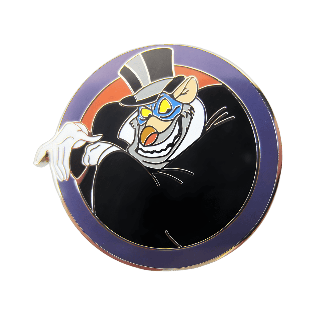 Professor Ratigan Disney pin