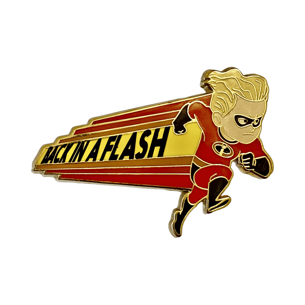 Dash - Back in a Flash Disney pin
