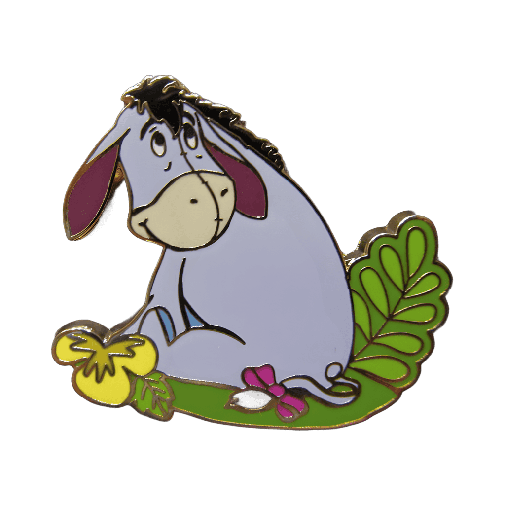 Eeyore Sitting Jerry Leigh pin Disney pin