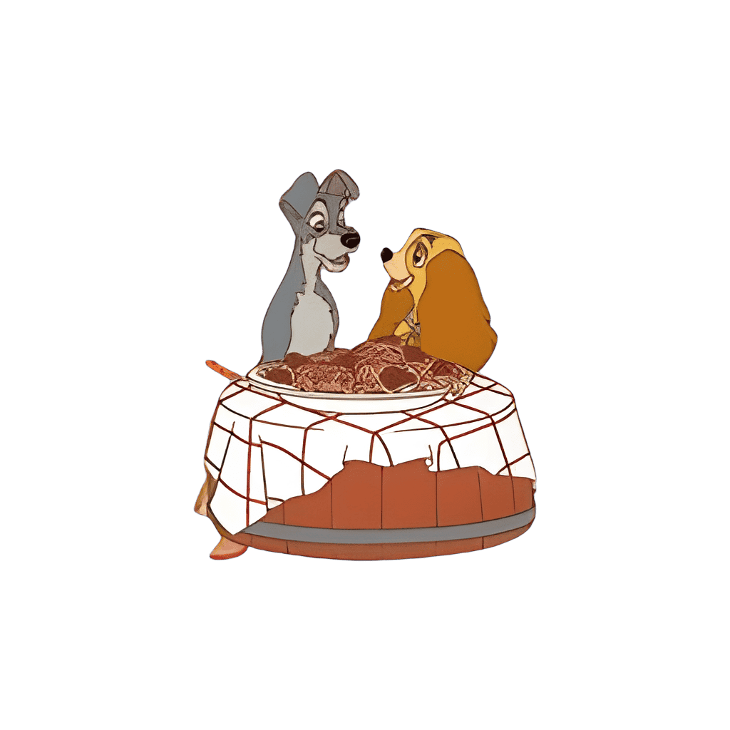 Lady and the Tramp Disney pin