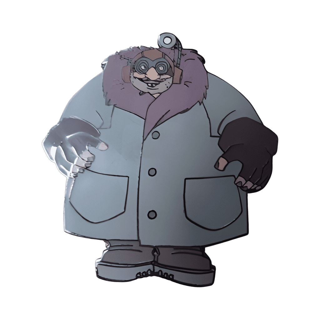 Gaeton 'Mole' Moliere Disney pin
