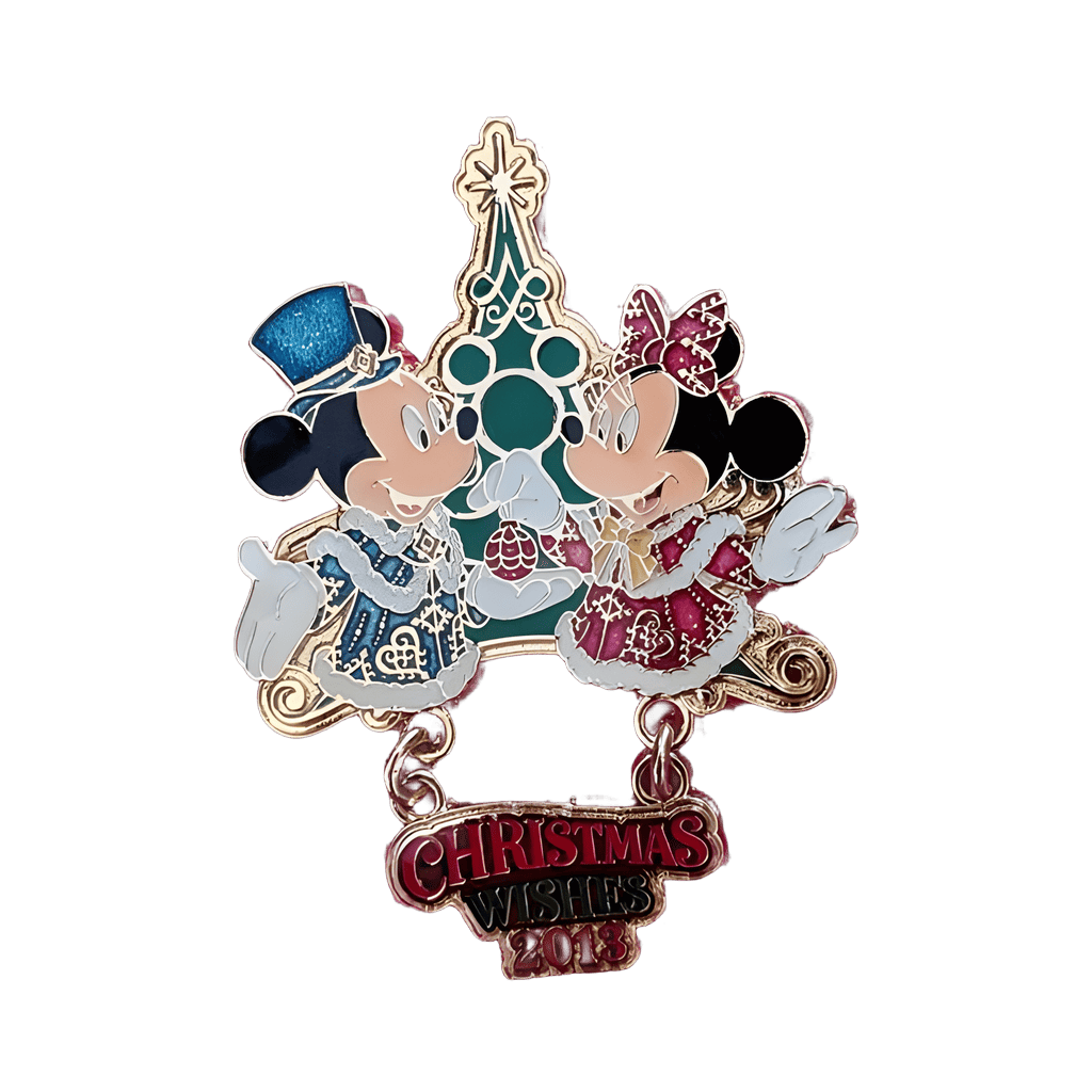 Mickey and Minnie Christmas Wishes 2013 Disney pin