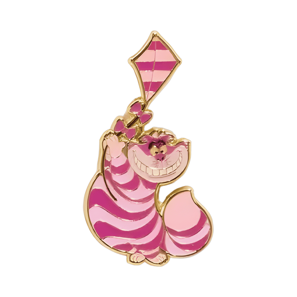 Cheshire Cat with Kite Disney pin