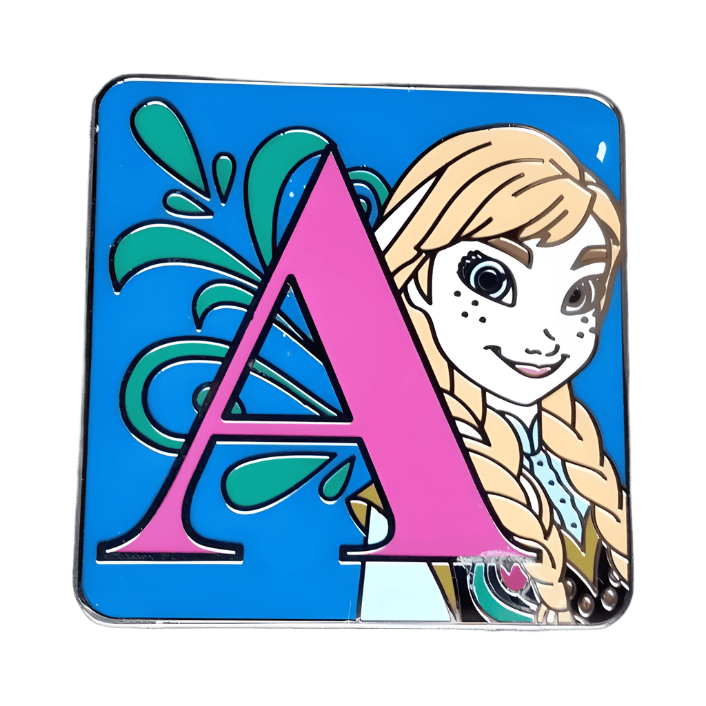 A for Anna Disney pin