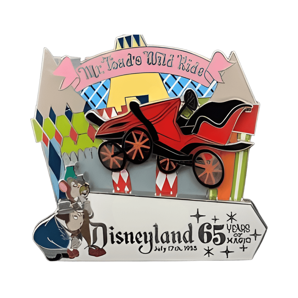 Mr. Toad’s Wild Ride Disney pin