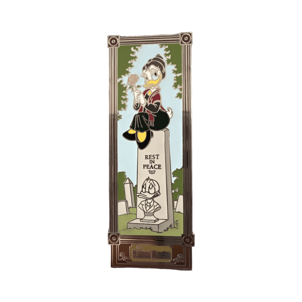 Daisy on Tombstone Haunted Mansion Portrait Disney pin