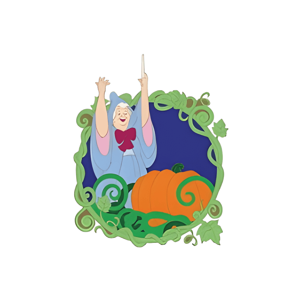 Fairy Godmother Enchanting Pumpkin Disney pin
