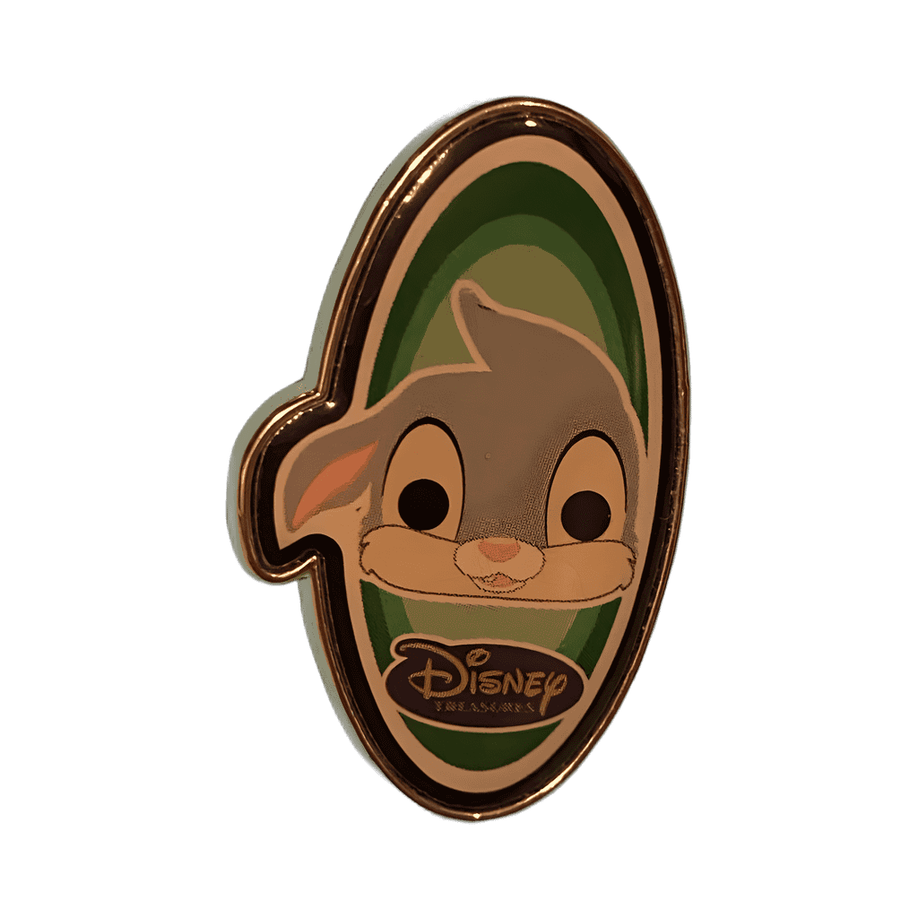 Thumper oval Disney pin