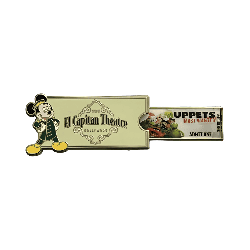 Muppets Most Wanted Disney pin