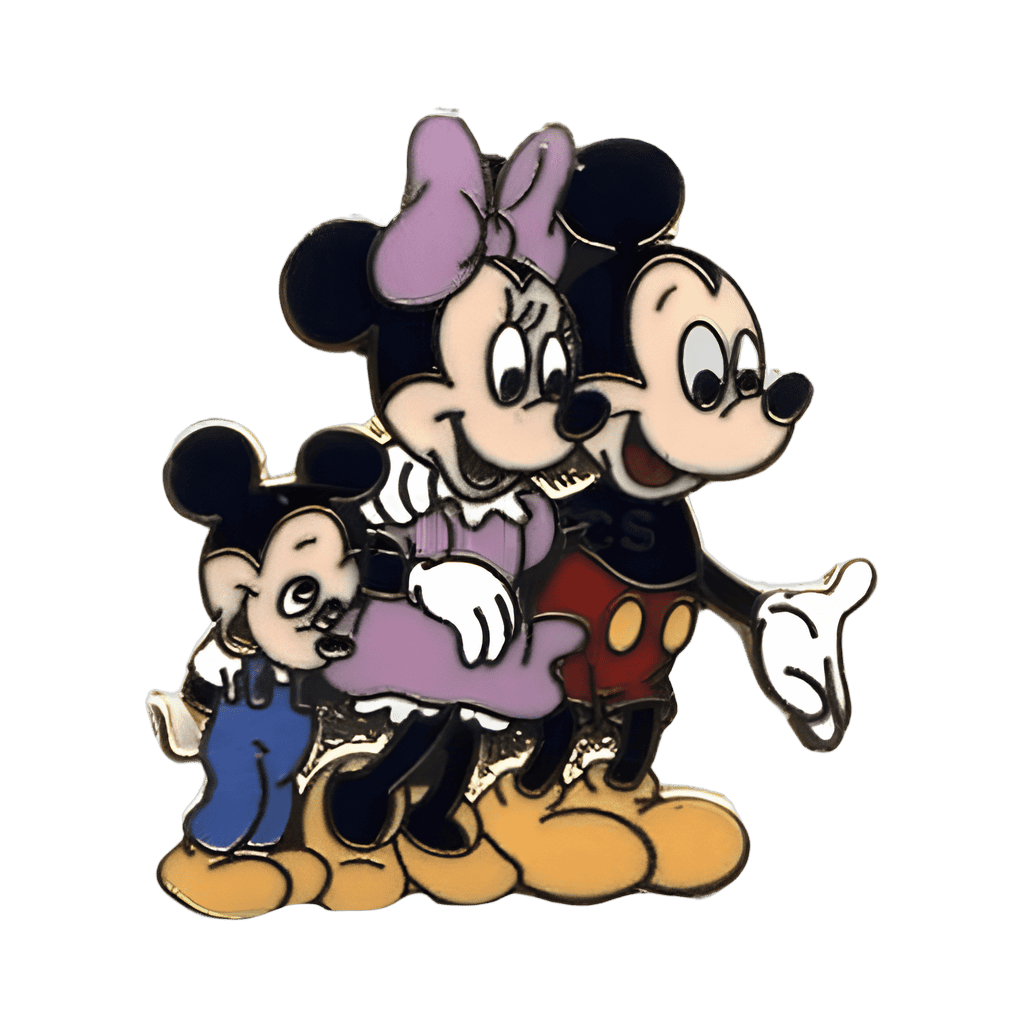 Mickey, Minnie and Mickey's Nephew Disney pin