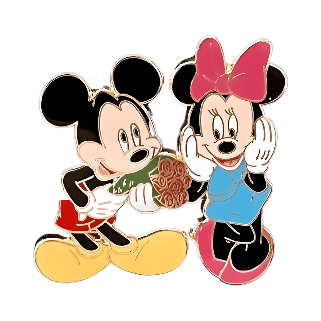 Mickey and Minnie Disney pin