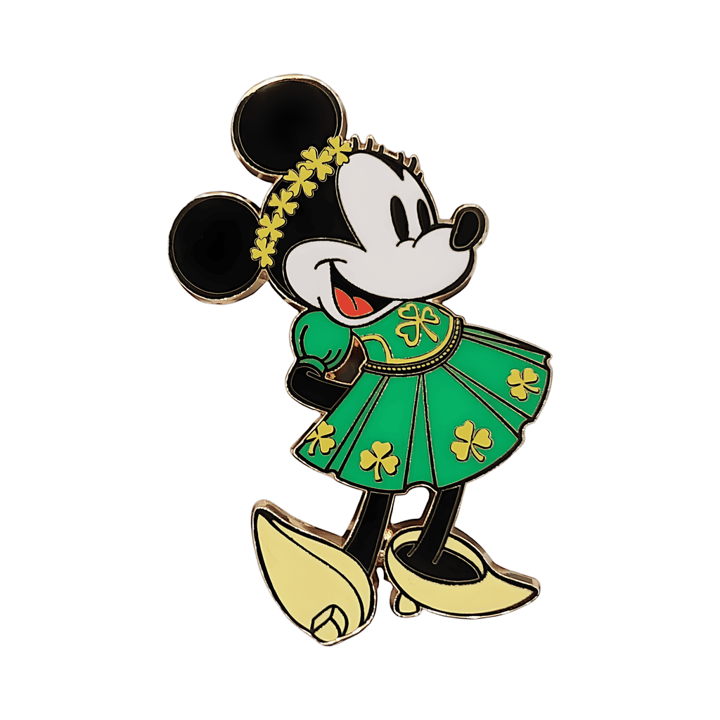 Irish Minnie Disney pin