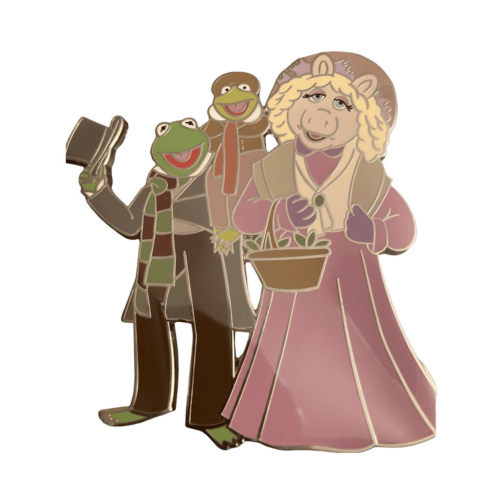 Kermit, Robin and Miss Piggy Disney pin