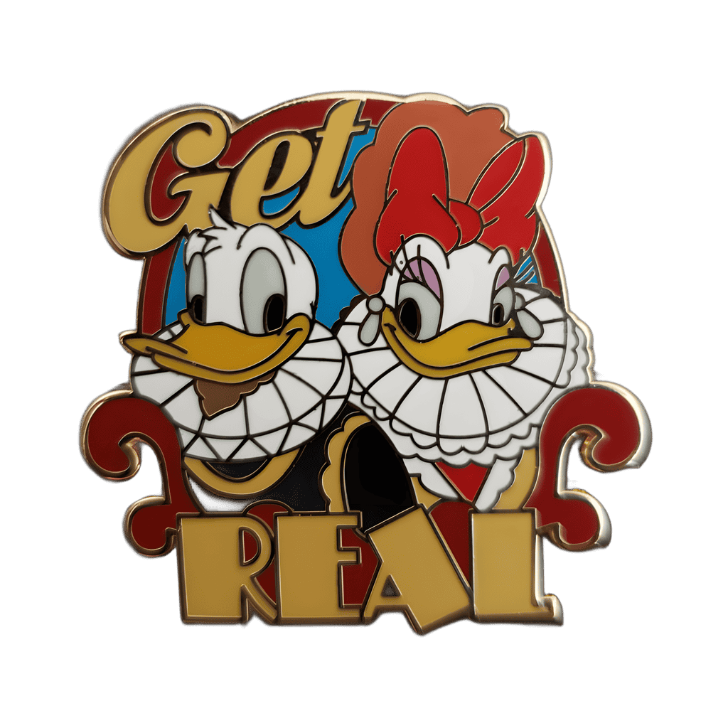 Get Real Disney pin