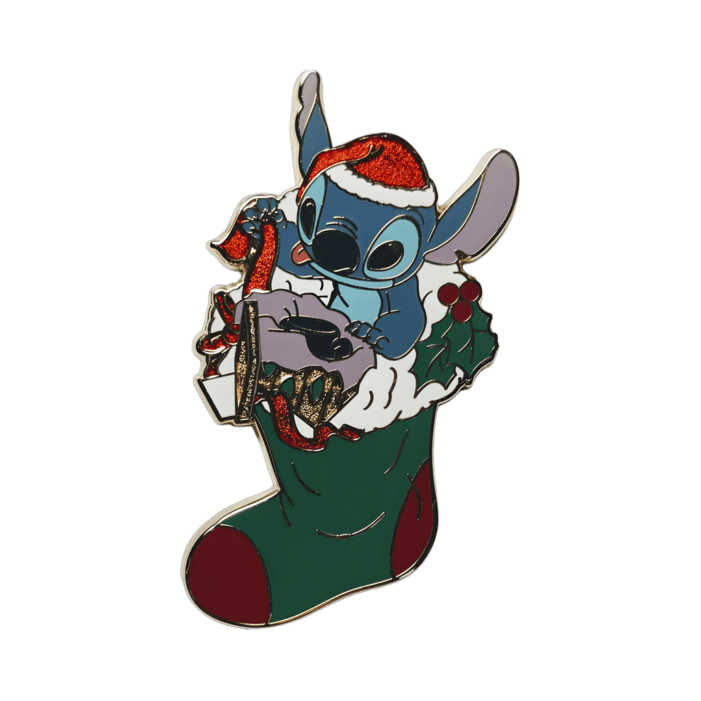 Christmas Stitch Disney pin
