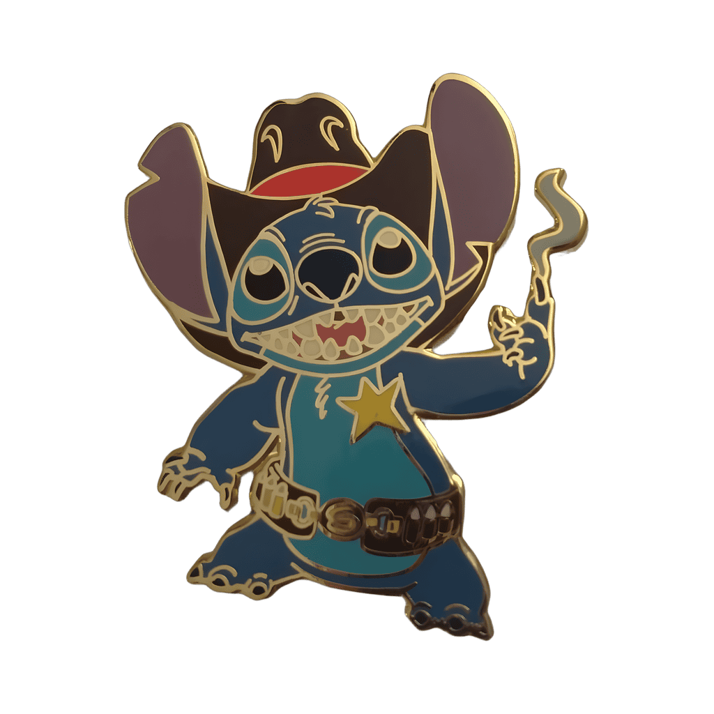 Sheriff Stitch Disney pin