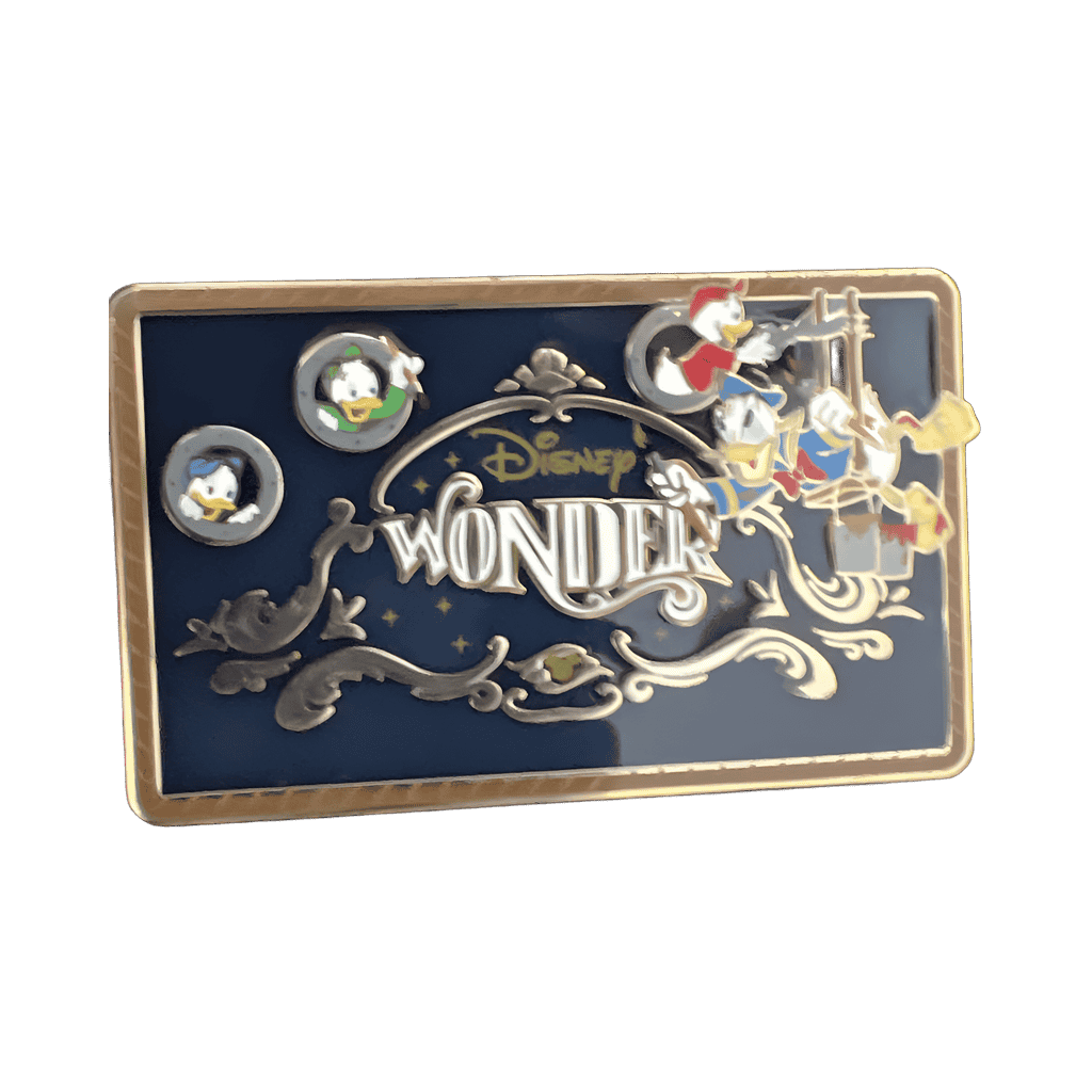 Disney Wonder Donald, Huey, Dewey, and Louie Disney pin