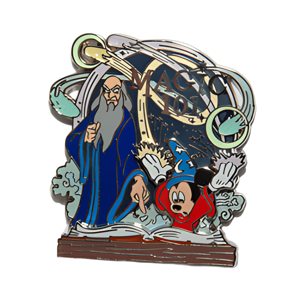 Sorcerer Mickey and Yen Sid Disney pin
