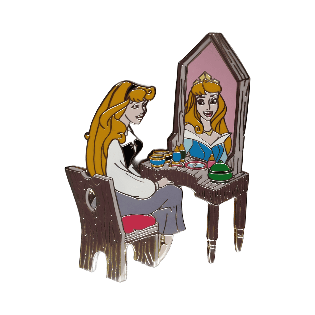 Aurora in Her Mirror Disney pin