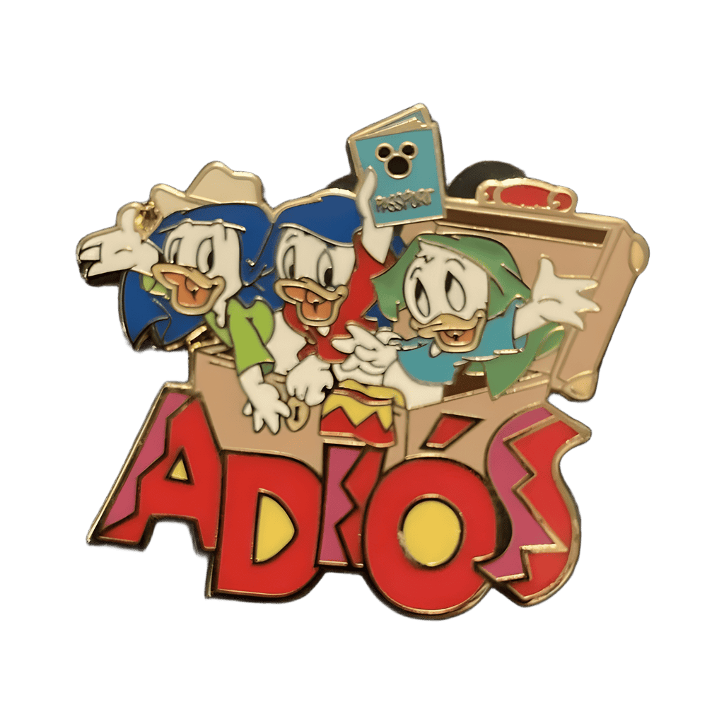 Adios Disney pin