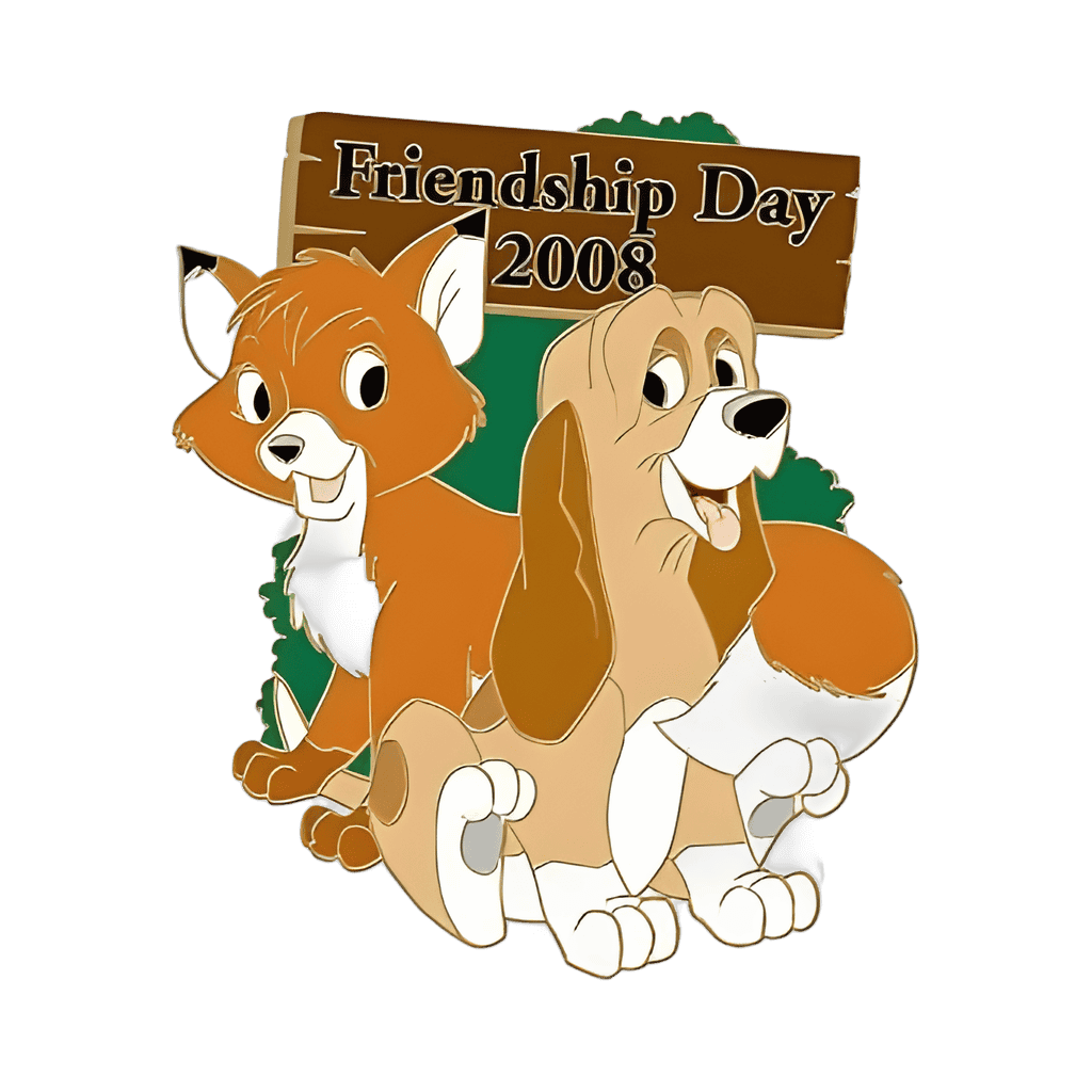 Tod & Copper Disney pin