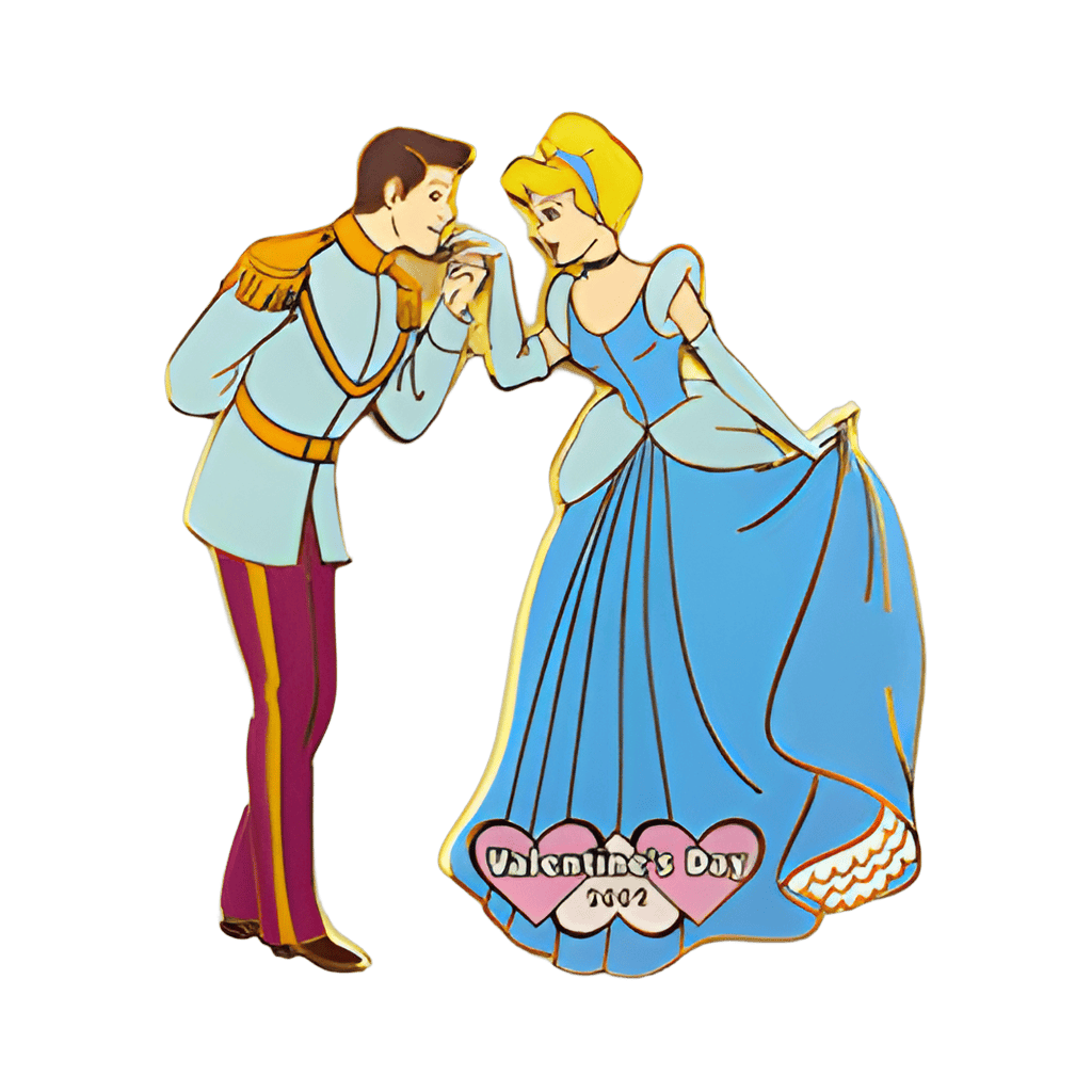 Cinderella and Prince Charming Disney pin