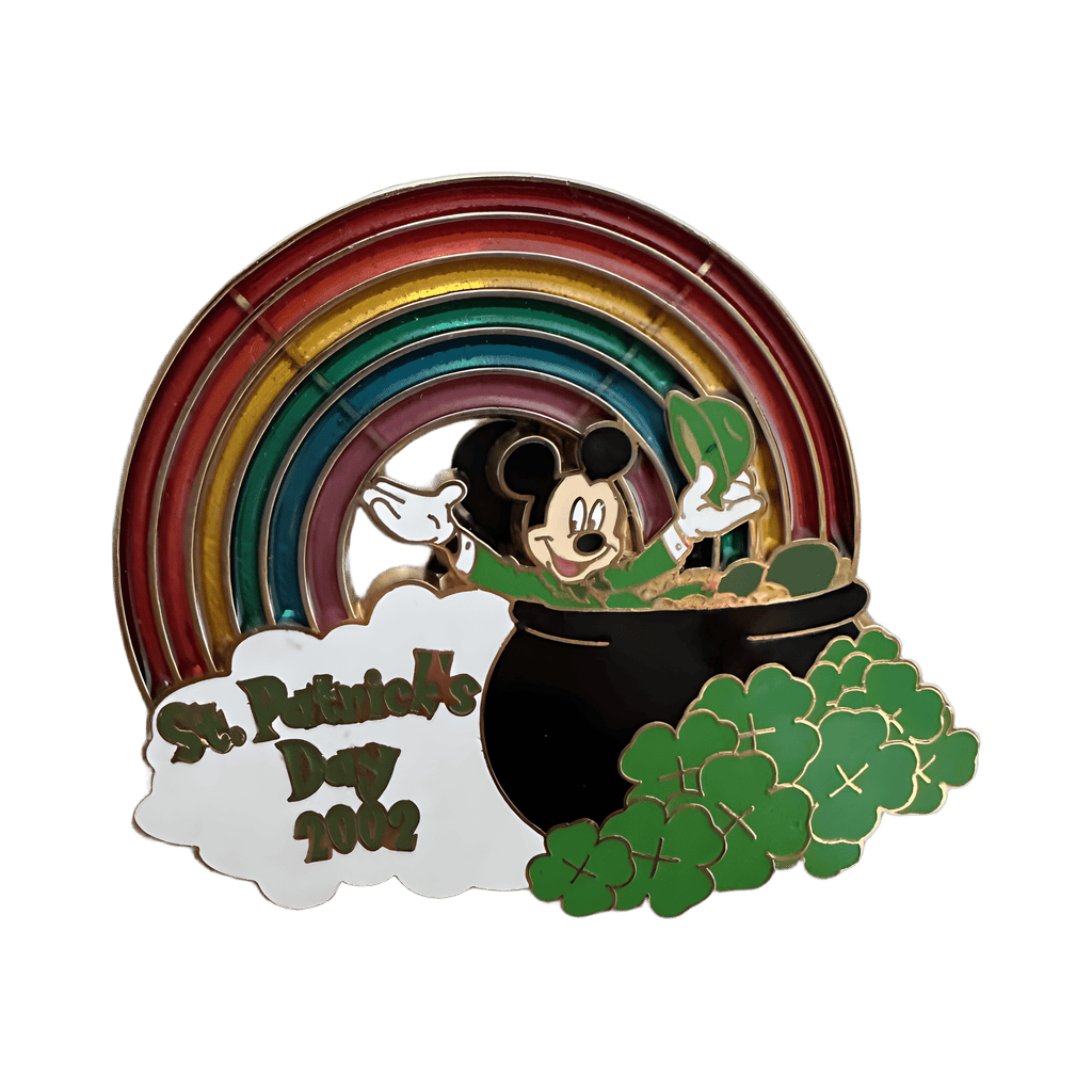 2002 - Leprechaun Mickey Mouse Disney pin