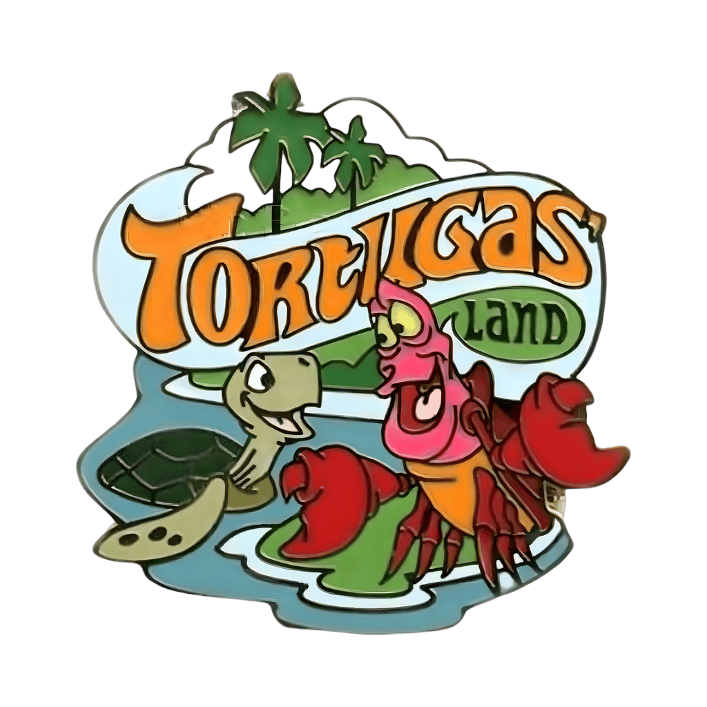 Tortugas' Land - Sebastian Disney pin