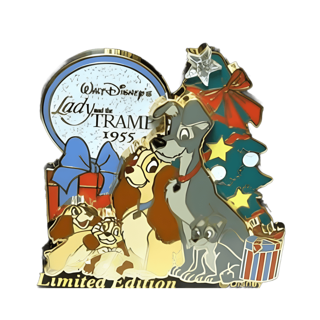 1955 - Lady and the Tramp Disney pin