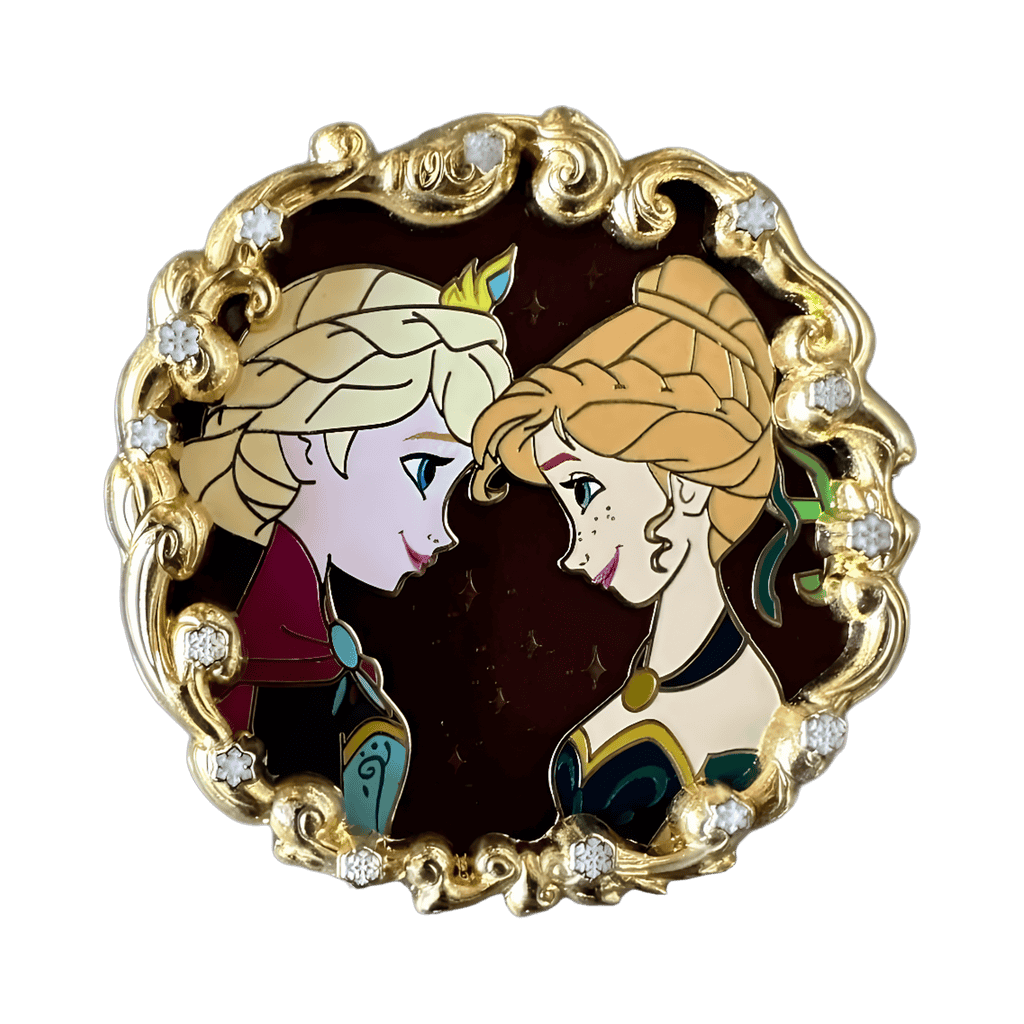 Anna and Elsa Coronation Disney pin