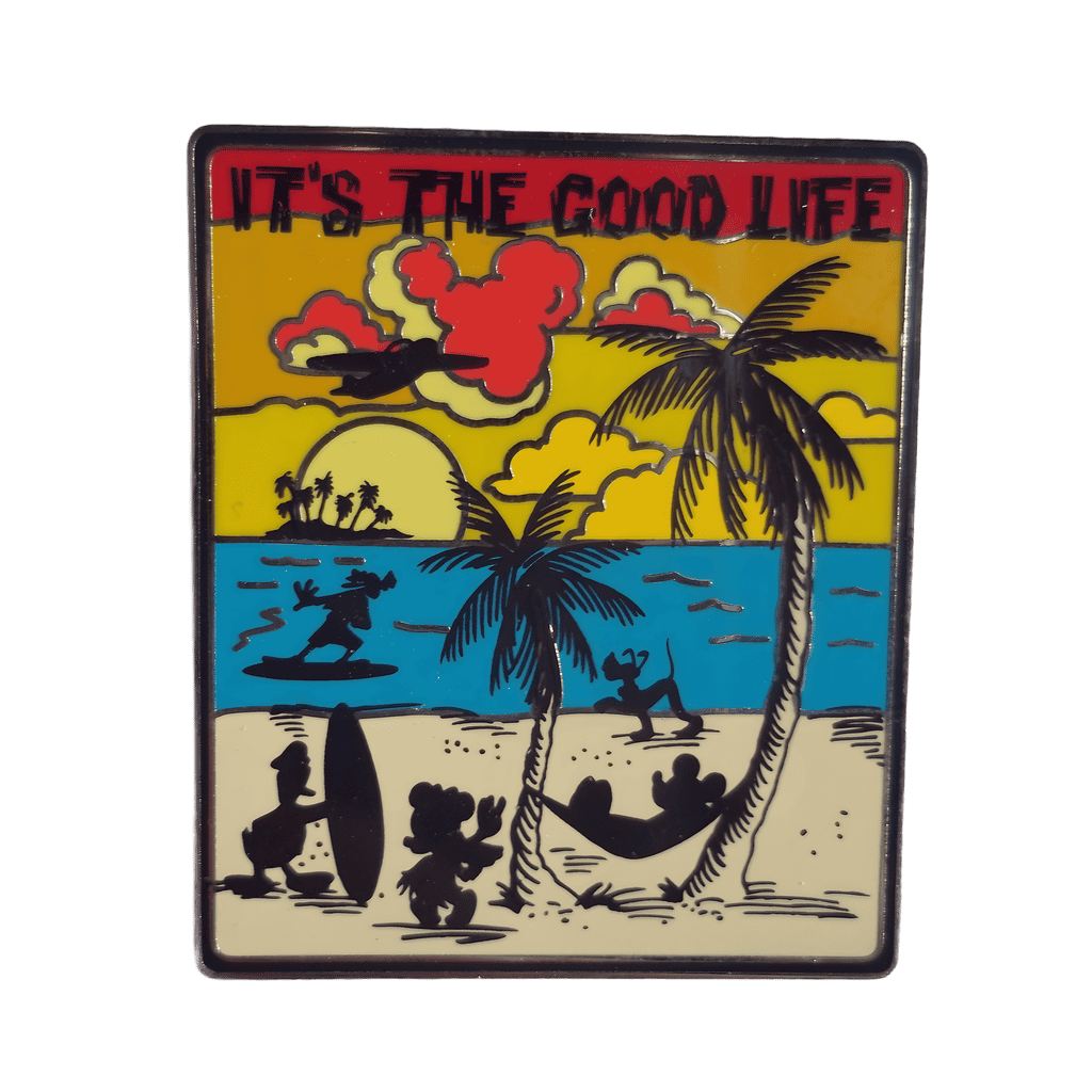 It’s The Good Life - Mickey and Friends on Beach Disney pin