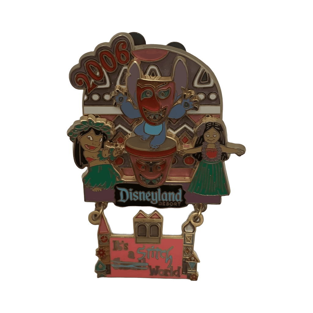 It's a Stitch World Disney pin