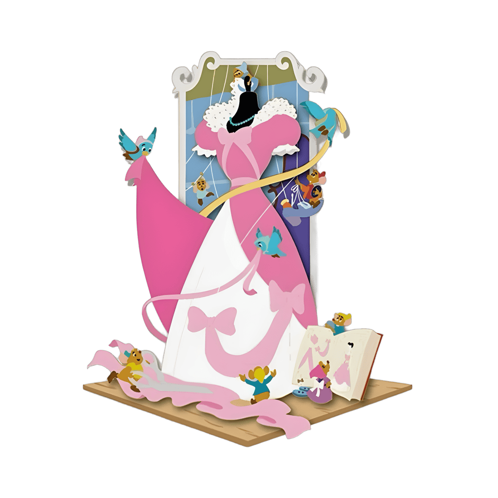 Making The Dress Jaq, Gus, Suzy & Perla Disney pin