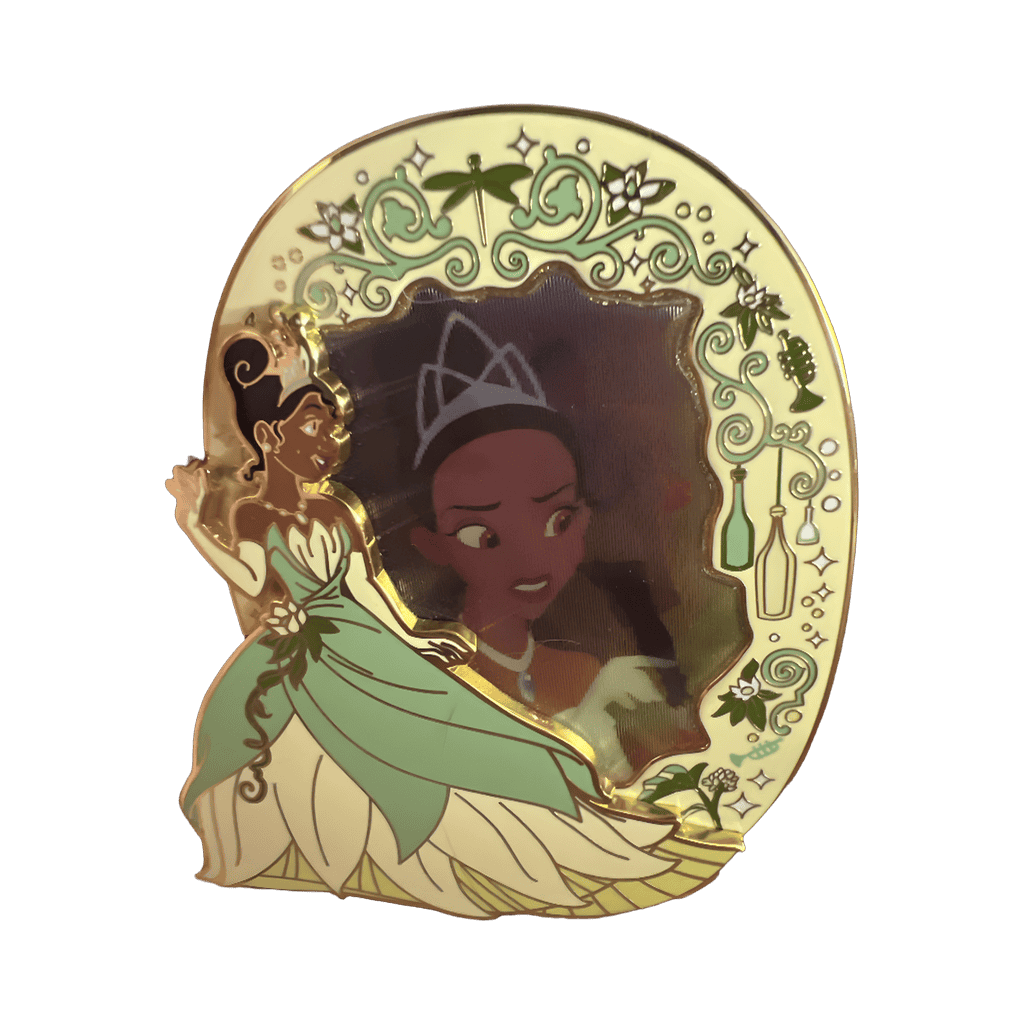 Lenticular Tiana Pin Disney pin