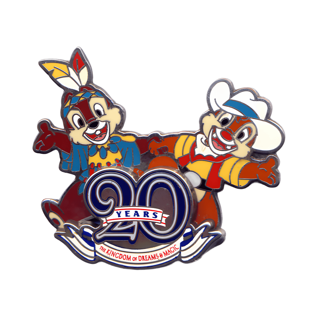 Native American Chip & Cowboy Dale Disney pin